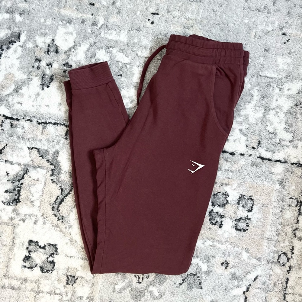 Women's Burgundy Joggers